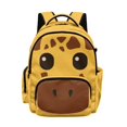 thumbnail image 1 of SCRAWLGOD Cute Giraffe Pattern Lightweight Backpack for Teens, 17 Inch Portable Casual School Backpack Multi-Pocket Large Knapsack for Kids, Teens, Adults, Travel, 1 of 4