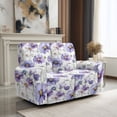 thumbnail image 1 of SCRAWLGOD Daisy Flower Print Stretch Recliner Loveseat Slipcover Anti Scratch 6 Piece Sofa Cover Washable Anti Slip Recliner Slipcover with Pocket, 1 of 8
