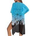 thumbnail image 1 of SCRAWLGOD Dandelion Music Note Print Women's Swimsuit Coverup Loose Soft Beach Cover Up Quick Dry Lightweight Bathing Suit Cover Up for Beach, 1 of 6