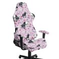 thumbnail image 1 of SCRAWLGOD Horse Flower Print Gaming Chair Cover Stretchable Non Slip Furniture Protector Breathable Stain Resistant Gamer Chair Slipcover with Armrest Covers, 1 of 9