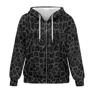 Leopard Zip Hoodie Leopard Zip Hoodie