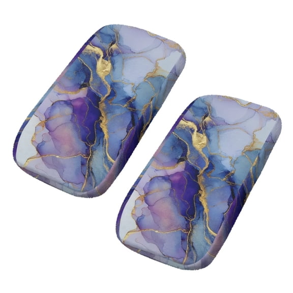 SCRAWLGOD Marble Print Office Chair Armrest Pads Washable Non Slip Ergonomic Desk Chair Arm Rest Pads Universal Armrest Elbow Pillow
