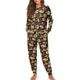 thumbnail image 1 of SCRAWLGOD Mushroom Women Pajamas Long Sleeve Two Piece Lounge Set for Women Fall Crewneck Women Jogger Pj Comfy House Wear for Women Size XL with Pockets, 1 of 7