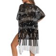 thumbnail image 1 of SCRAWLGOD Piano Music Notes Print Womens Swimsuit Cover Up Skull Print Long Flowy Swimsuit Coverup Lightweight Soft Beach Cover Up for Pool Party, 1 of 6