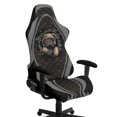 thumbnail image 1 of SCRAWLGOD Pug Dog Print Gaming Chair Cover Stretchable Non Slip Furniture Protector Anti Dust Stain Resistant Office Chair Slipcover with Armrest Covers, 1 of 9