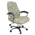 thumbnail image 1 of SCRAWLGOD Rabbit Floral Bow Eggs Green Easter Computer Office Chair Cover Comfortable Stain Resistant Boss Chair Slipcovers Universal All-in-One Desk Chair Seat Protector, L, 1 of 7