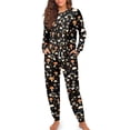 thumbnail image 1 of SCRAWLGOD Rainbow Women's Pajama Set Long Sleeve Sleepwear Ladies Soft Pjs Lounge Set Size 2XL Drawstring Ladies 2 Piece Pajamas Casual Women Mushroom Clothes, 1 of 7