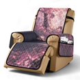 thumbnail image 1 of SCRAWLGOD Skeleton Cherry Blossom Print Recliner Chair Cover Washable Anti Scratch Recliner Slipcover Non Slip Reclining Chair Cover with Pocket, 1 of 7