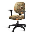 thumbnail image 1 of SCRAWLGOD Sloth Daisy Butterfly Tree Non-Slip Computer Office Chair Cover Elastic Comfortable Desk Chair Cover Easy to Install Breathable Swivel Chair Slipcover, 2 Pieces, 1 of 7