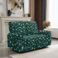 thumbnail image 1 of SCRAWLGOD St Patrick's Leaf Heart Print Stretch Recliner Slipcover for Living Room Anti Scratch Recliner Cover Anti Slip 2 Seater Reclining Cover with Pocket, 1 of 8