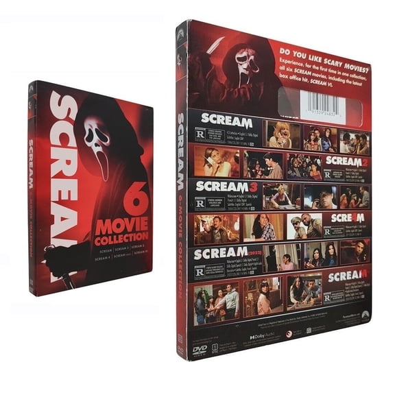 SCREAM Scream 6-Movie Collection- 1 Through 6 (6 Discs)