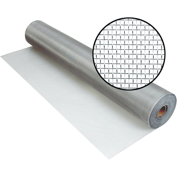 SCREEN ALUM 24X100 BRITE