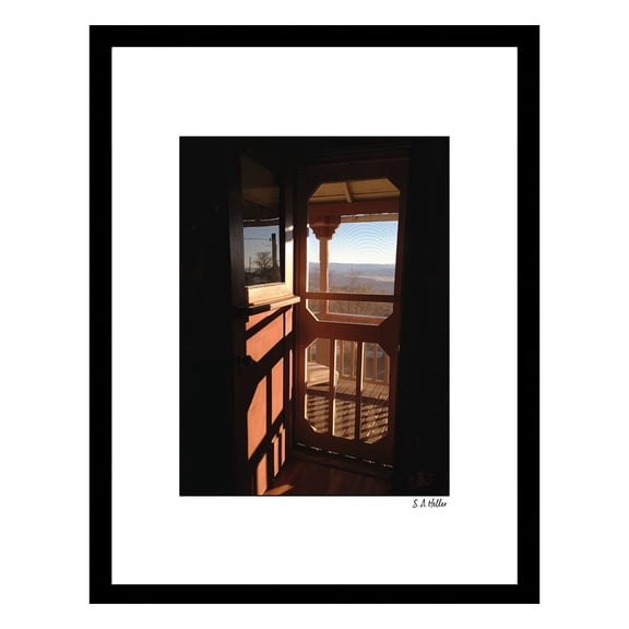 SCREEN DOOR Framed Printed Photograph