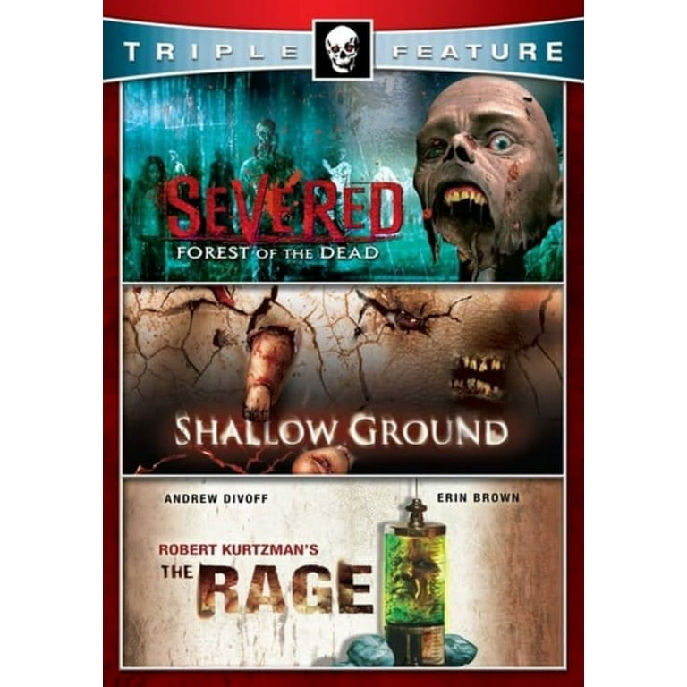 SCREEN MEDIA HORROR TRIPLE FEATURE SEVERED FOREST OF DEAD SHALLOW