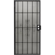 SCREEN TIGHT 25160212 Security Door, 36, Black