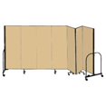 thumbnail image 1 of SCREENFLEX CFSL507 BEIGE Partition,13 Ft 1 In W x 5 Ft H,Beige, 1 of 7