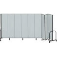thumbnail image 1 of SCREENFLEX CFSL609 GREY Partition,16 Ft 9 In W x 6 Ft H,Gray, 1 of 7