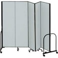 thumbnail image 1 of SCREENFLEX CFSL805 GREY Partition,9 Ft 5 In W x 8 Ft H,Gray, 1 of 7
