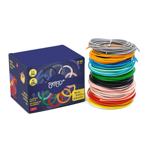 SCRIB3D Junior 3D Printing Pen Filament Refills