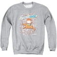 thumbnail image 1 of SCRIBBLENAUTS/SCRIBBLE - ADULT CREWNECK SWEATSHIRT - ATHLETIC HEATHER - 2X, 1 of 1