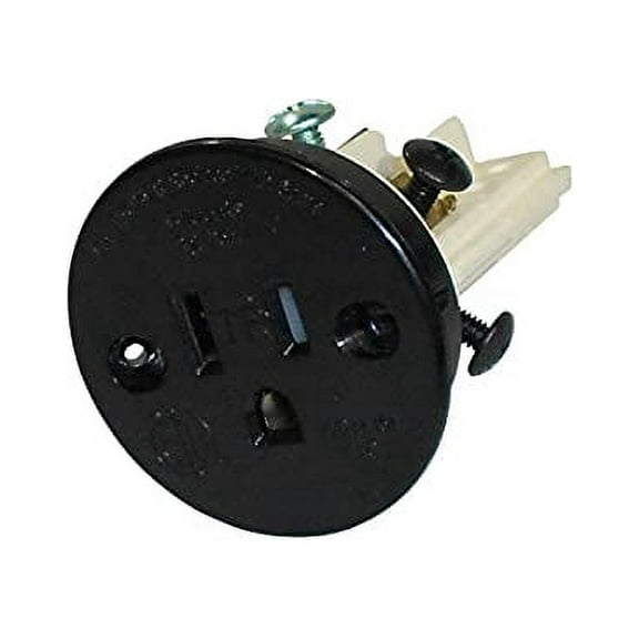 SCRMB Tamper-Resistant Self-Contained Receptacle 15 Amp 120 Volt 3 Pack of Black$$Tools & Hardware Other