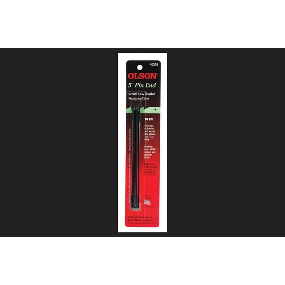 Olson Saw Scroll Saw Blade - 5 In Blade Length - Pack of 1