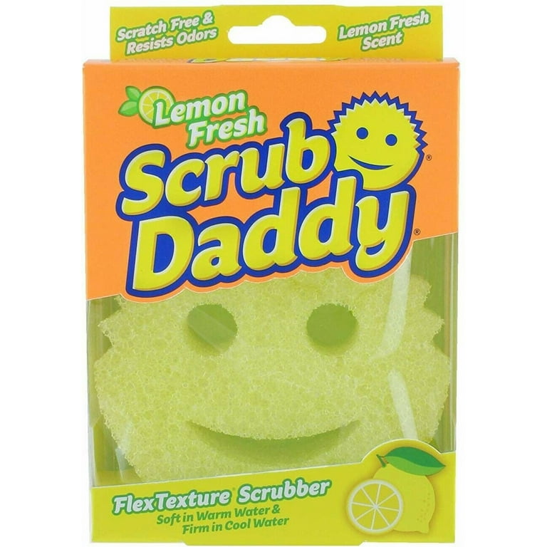 Scrub Daddy Smile Sponge in Lemon Scent