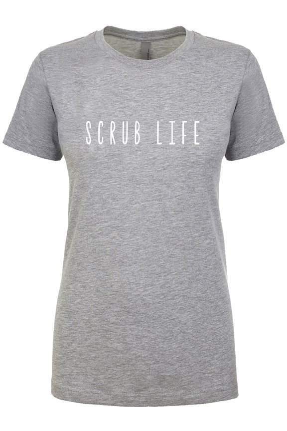 SCRUB LIFE Womens crewneck tee