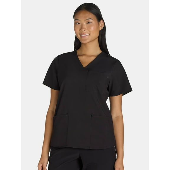 SCRUB VNECK TOP