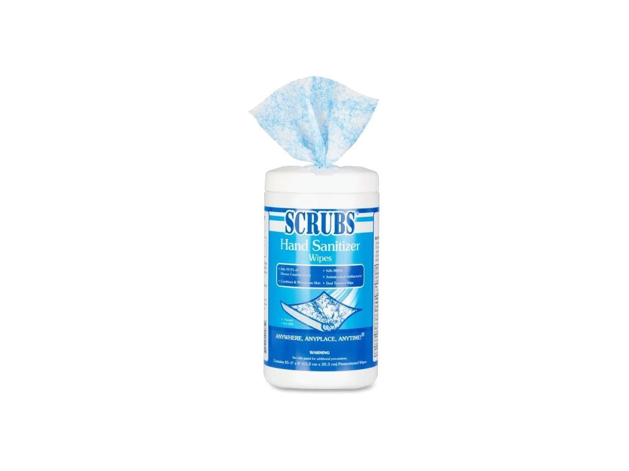 SCRUBS Hand Sanitizer Wipes