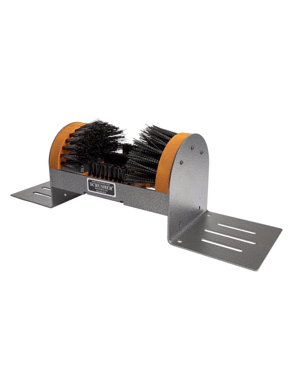 Big Boot Scrusher - Extra Wide Heavy Duty All Weather Boot Scrubber Brush