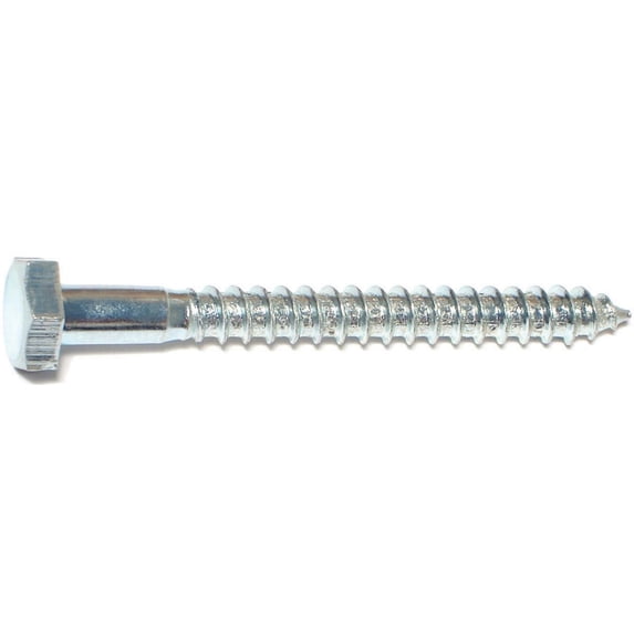 SCRW LAG HEX ZINC 1/4-20X2-1/2