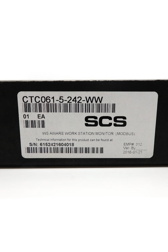 WS Aware Workstation Monitor MODBUS CTC061-5-242-WW