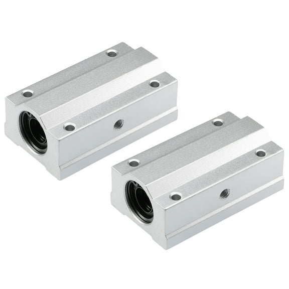 SCS12LUU Linear Ball Bearing Slide Block Units, 12mm Bore Dia 2Pcs