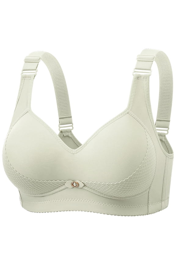 Bra for Womens Wireless Comfort Brassiere Sexy Bras Light Padded Lingerie