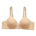 thumbnail image 1 of SCSAlgin Bras for Women 2024 Wireless Adjustable Strap Comfy Anti-Sagging Bra Full Support Minimizer Bra, 1 of 2