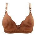 thumbnail image 1 of SCSAlgin Bras for Women Wireless Push Up Full Coverage Seamless Everyday Bra Double Support No Wire Comfort Bralette, 1 of 3