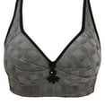 thumbnail image 1 of SCSAlgin Bras for Womens Lace Comfort Wireless Full Coverage Bra Push Up Mesh Breathable Plus Size Sleep Bra, 1 of 4