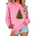 thumbnail image 1 of SCSAlgin Christmas Sweatshirts for Women Merry Christmas Pullover Sweatshirts Holiday Vacation Graphic Tees Tops, 1 of 5