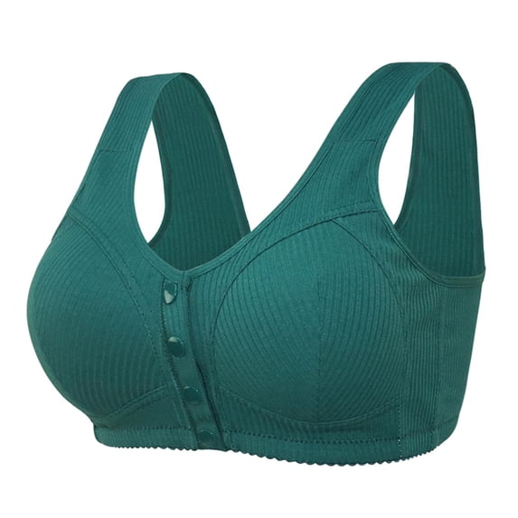 SCSAlgin Daisy Bra for Seniors, Front Snap Closure Bras, Front Snaps Daisy Bras for Older Women