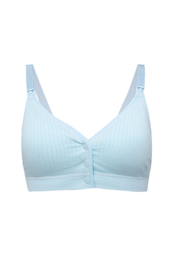 Front Button Bra Front Closure Breathable Everyday Sports Bras Comfort Front Snap Brassiere for Seniors