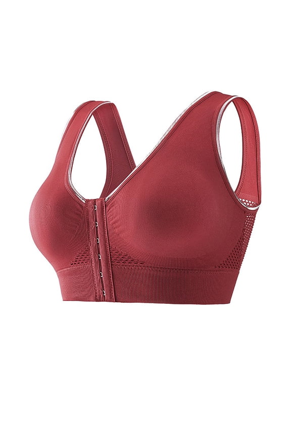 Front Close Bras for Women Full Coverage Moisture Wicking Comfort Supportive Convenient Bralettes