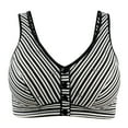 thumbnail image 1 of SCSAlgin Front Closure Bras for Odler Women Gathering Plush Size Bras Thin Cup Wireless Bras Full Coverage Bralettes, 1 of 2