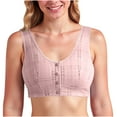 thumbnail image 1 of SCSAlgin Front Closure Bras for Women, Mastectomy & Post Surgery Bra, No Underwire Seamless Full Coverage Support, 1 of 7