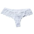 thumbnail image 1 of SCSAlgin G String Thongs for Women Cotton Panties Sexy Lace T-back Comfy Underwear, 1 of 2