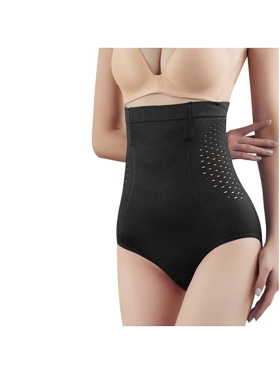High Waisted Shaper Panty for Women, Tummy Control Panty Belly Slimming Body Shaperwear Underwear Brief