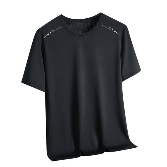 SCSAlgin Men's Short Sleeve UPF 50+ T-Shirt Quick Dry Rash Guard Athletic Running Swim Top Tee Performance Water Shirts