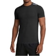 thumbnail image 1 of SCSAlgin Mens Workout Shirts Dry Fit Sun Protection Athletic Short Sleeve Shirt UPF 50+ Gym Running Swim Rash Guard Top, 1 of 7