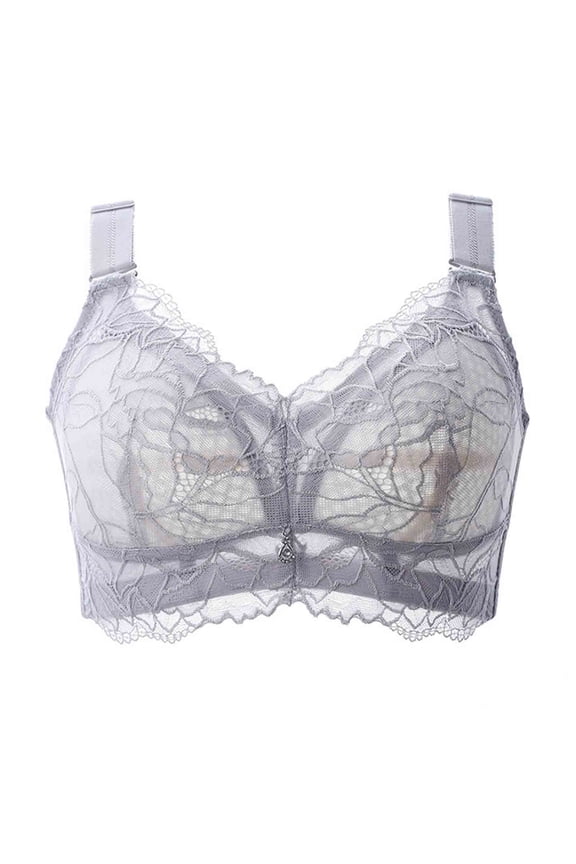 No Wire Plus Size Full Coverage Unpadded Minimizer Comfortable Women's Bra