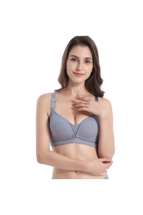 Nursing Bra for Breastfeeding and Pumping Bra Hands Free Maternity Bralette for Pregnancy Bra